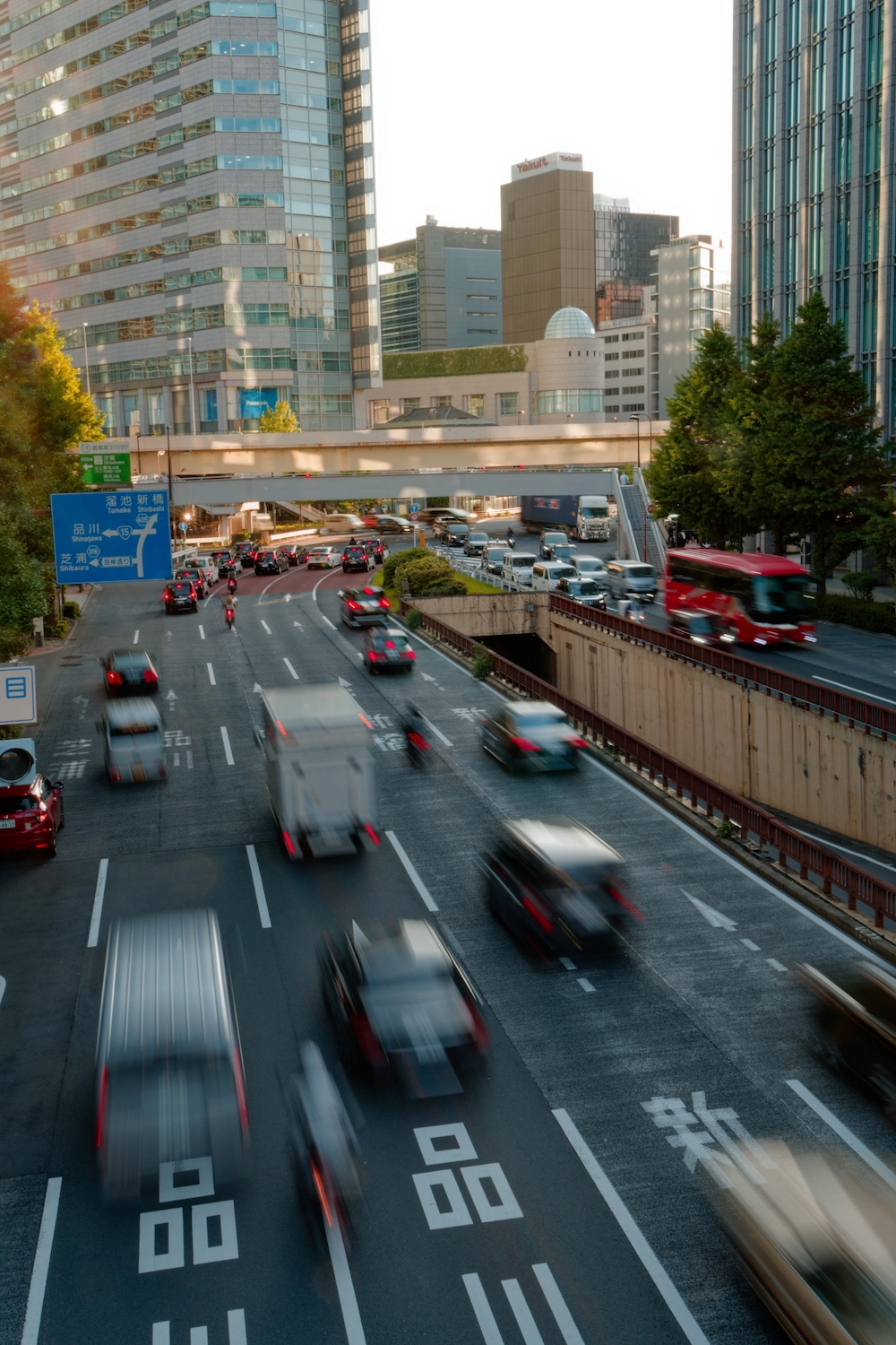 moving cars